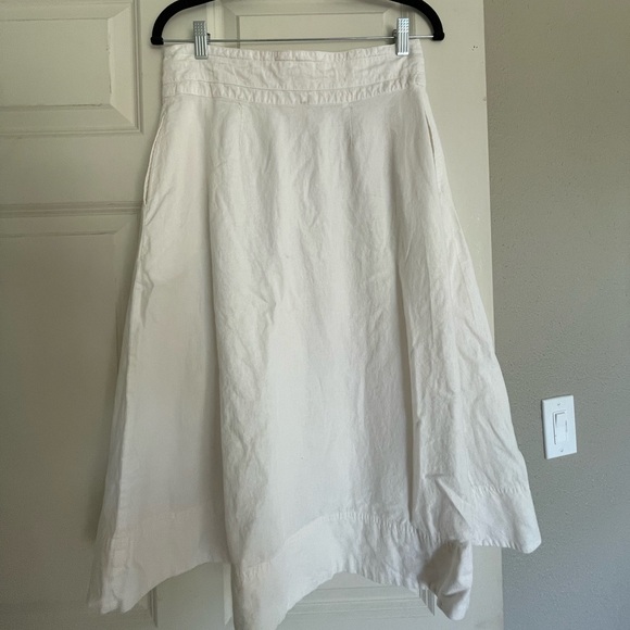 Linen blend skirt - Picture 3 of 5